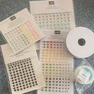 Stampin ‘Up embellishment bundle - all new in original packaging